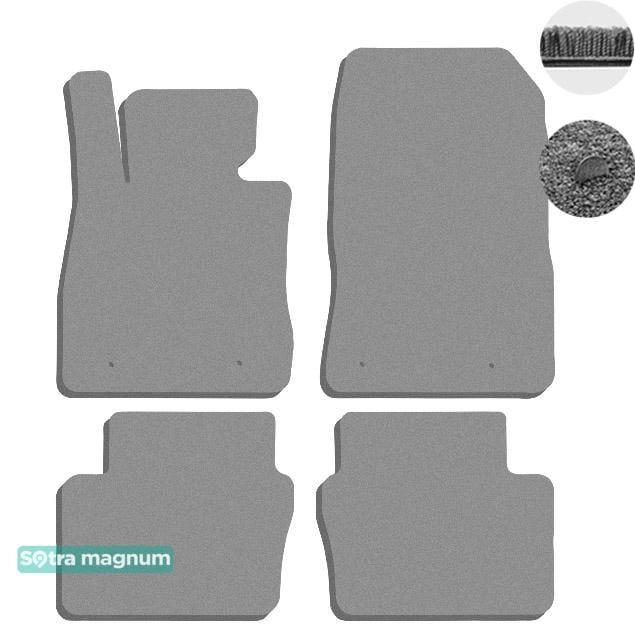 Sotra 90054-MG20-GREY Interior mats Sotra two-layer gray for Mazda 2 (2014-) 90054MG20GREY
