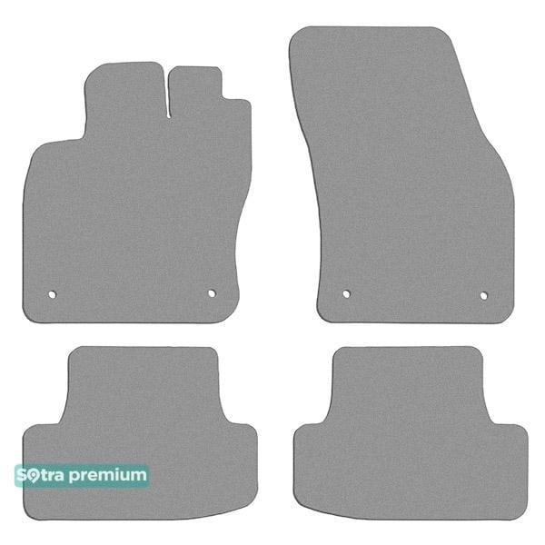 Sotra 90055-CH-GREY Interior mats Sotra two-layer gray for Audi Q2 (2016-) 90055CHGREY