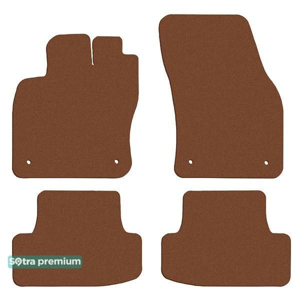 Sotra 90055-CH-TERRA Interior mats Sotra two-layer terracotta for Audi Q2 (2016-) 90055CHTERRA