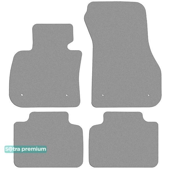 Sotra 90057-CH-GREY Interior mats Sotra two-layer gray for BMW 2-series active tourer (2014-) 90057CHGREY