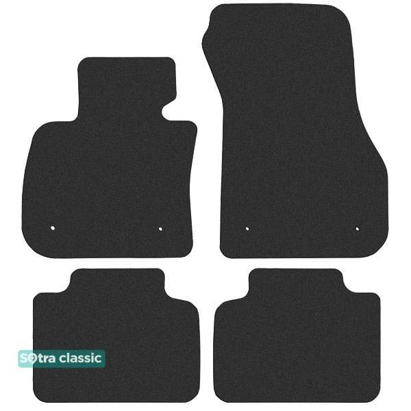 Sotra 90057-GD-BLACK Interior mats Sotra two-layer black for BMW 2-series active tourer (2014-) 90057GDBLACK