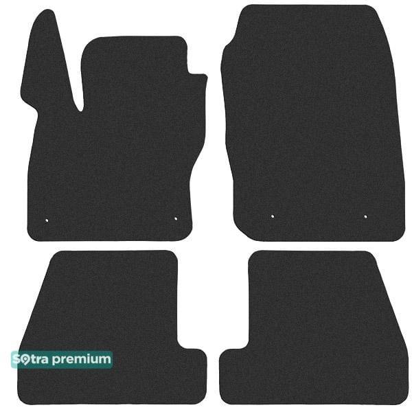 Sotra 90060-CH-BLACK Interior mats Sotra two-layer black for Ford Focus (2015-2018) 90060CHBLACK