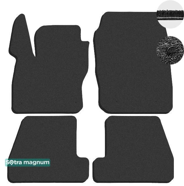 Sotra 90060-MG15-BLACK Interior mats Sotra two-layer black for Ford Focus (2015-2018) 90060MG15BLACK