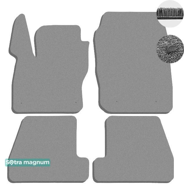 Sotra 90060-MG20-GREY Interior mats Sotra two-layer gray for Ford Focus (2015-2018) 90060MG20GREY