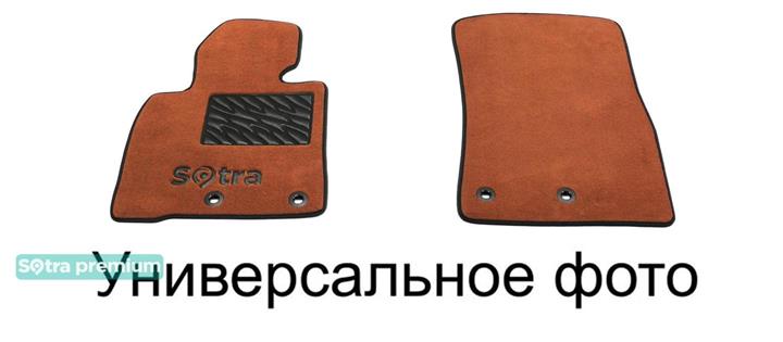 Sotra 06855-6-CH-TERRA Interior mats Sotra two-layer terracotta for Peugeot Expert (2007-2016) 068556CHTERRA