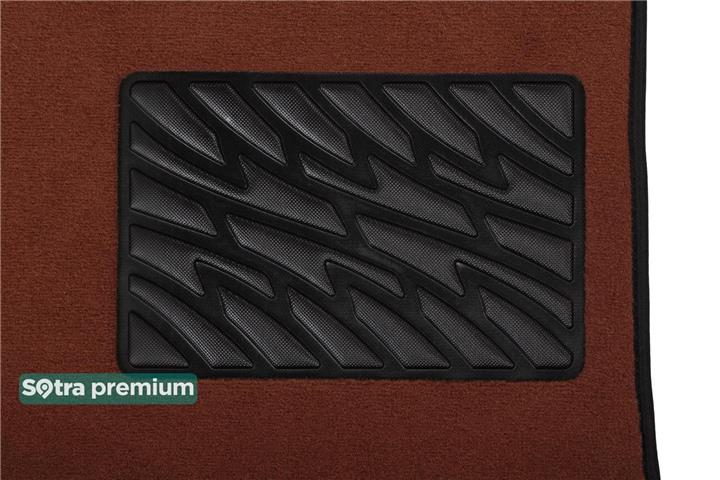 Interior mats Sotra two-layer terracotta for Nissan Maxima (1989-1994), set Sotra 00054-CH-TERRA