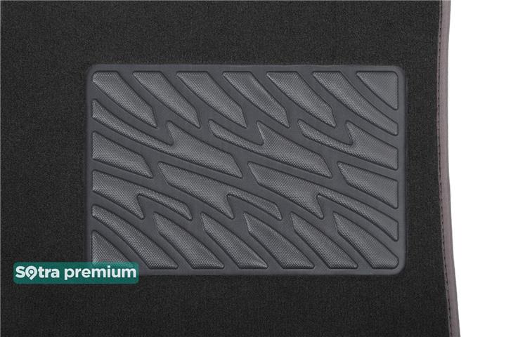 Interior mats Sotra two-layer gray for BMW 7-series (2002-2008), set Sotra 00989-CH-GREY