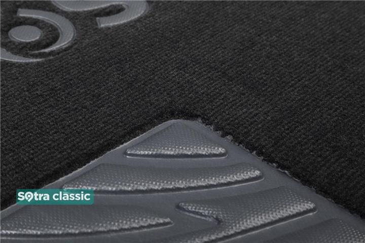 Interior mats Sotra two-layer gray for Opel Astra g (1998-2004), set Sotra 00011-GD-GREY