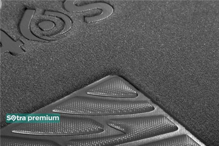 Interior mats Sotra Double layer gray for Renault Clio&#x2F;Symbol, set Sotra 00232-CH-GREY