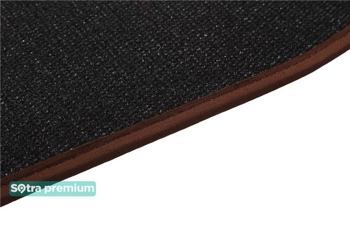 Interior mats Sotra two-layer brown for Mercedes E-class (1995-2002), set Sotra 00283-CH-CHOCO