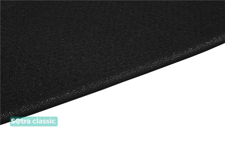 Interior mats Sotra two-layer black for Hyundai Santa fe (2006-2009), set Sotra 06663-GD-BLACK