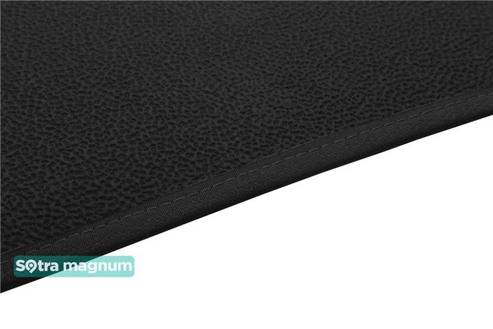 Interior mats Sotra two-layer black for Daewoo Lanos (1997-), set Sotra 06665-MG15-BLACK