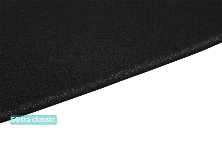 Interior mats Sotra two-layer black for Opel Astra h (2004-2010), set Sotra 06827-GD-BLACK