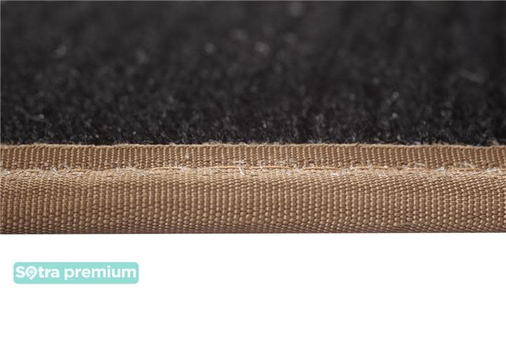 Interior mats Sotra two-layer beige for KIA Sportage (2010-2015), set Sotra 07192-CH-BEIGE