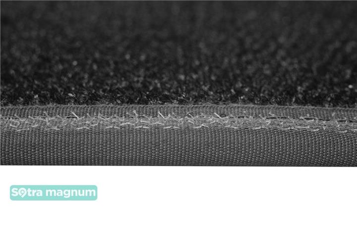 Interior mats Sotra two-layer gray for Hyundai Santa fe (2013-), set Sotra 07436-MG20-GREY