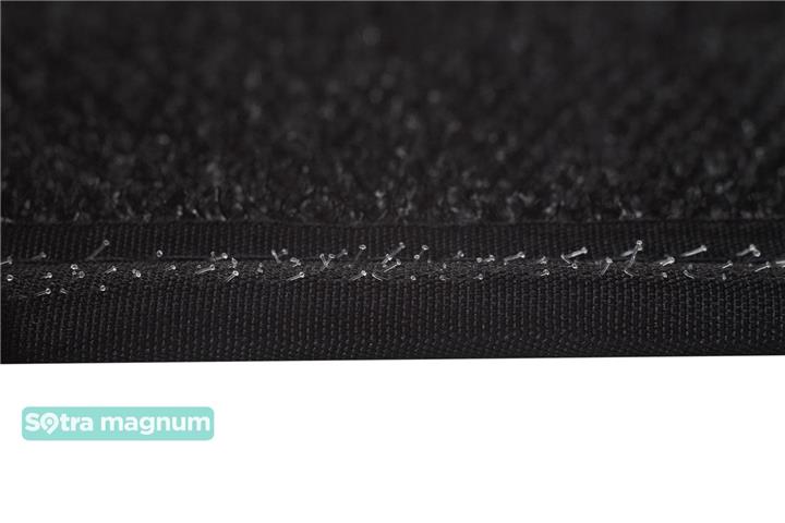 Interior mats Sotra two-layer black for Mercedes V-class (2015-), set Sotra 08098-1-MG15-BLACK