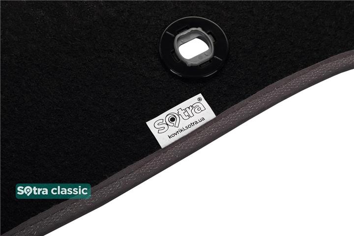 Interior mats Sotra two-layer gray for Fiat Brava (1995-2001), set Sotra 00085-GD-GREY
