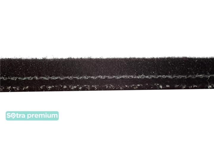 Interior mats Sotra two-layer black for Daewoo Nubira (1997-2001), set Sotra 00047-CH-BLACK