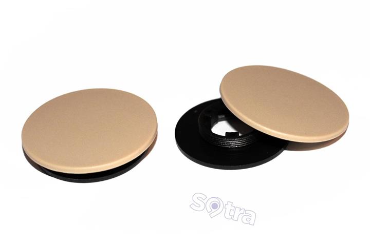 Interior mats Sotra two-layer beige for Nissan Pathfinder (2011-2014), set Sotra 07377-MG20-BEIGE