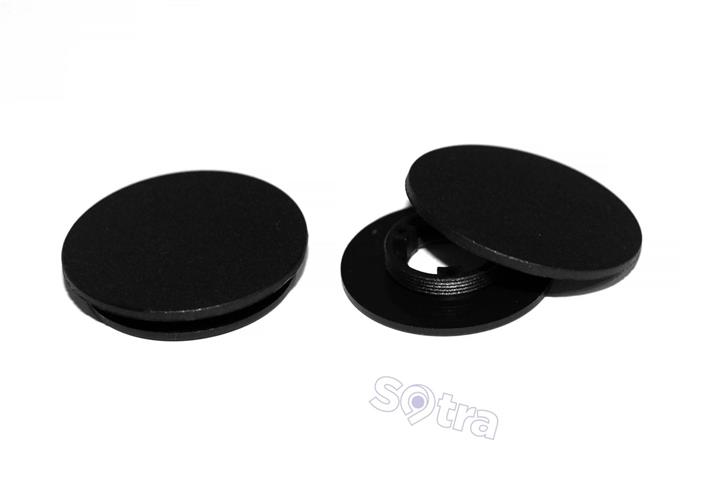 Interior mats Sotra two-layer black for Nissan Qashqai (2014-), set Sotra 08591-GD-BLACK