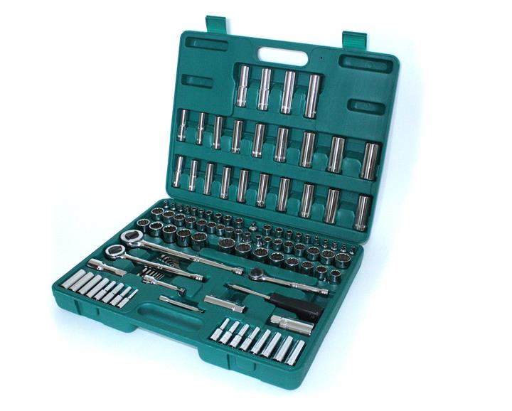 Jonnesway S05H48107S Universal tool kit 1/4 ", 3/8", 1/2 "mm and inch, 107 ave. S05H48107S
