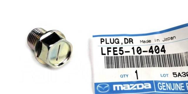 Mazda LFE5-10-404 Sump plug LFE510404
