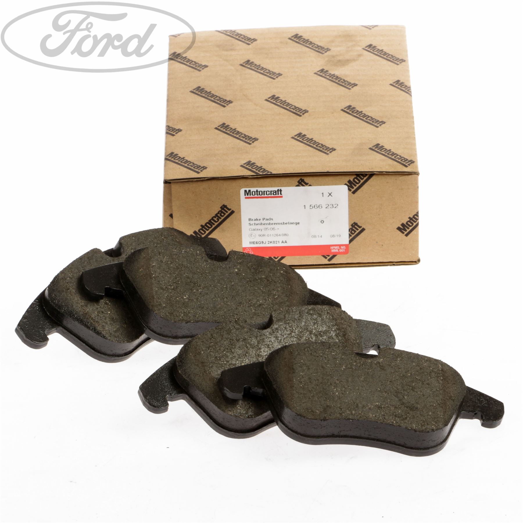 Ford 1 566 232 Brake Pad Set, disc brake 1566232
