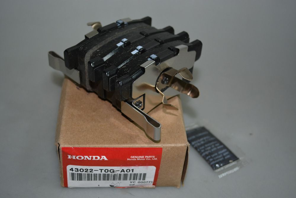 Honda 43022-T0G-A01 Disc brake pad set 43022T0GA01