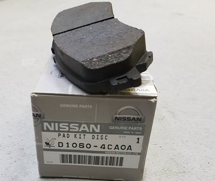Nissan D1060-4CA0A Brake Pad Set, disc brake D10604CA0A