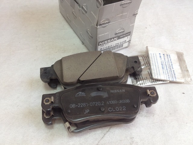 Nissan D1060-JK00B Brake Pad Set, disc brake D1060JK00B