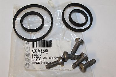 VAG 070 198 389 Oil cooler gaskets, kit 070198389 070198389 VAG Oil cooler gaskets, kit