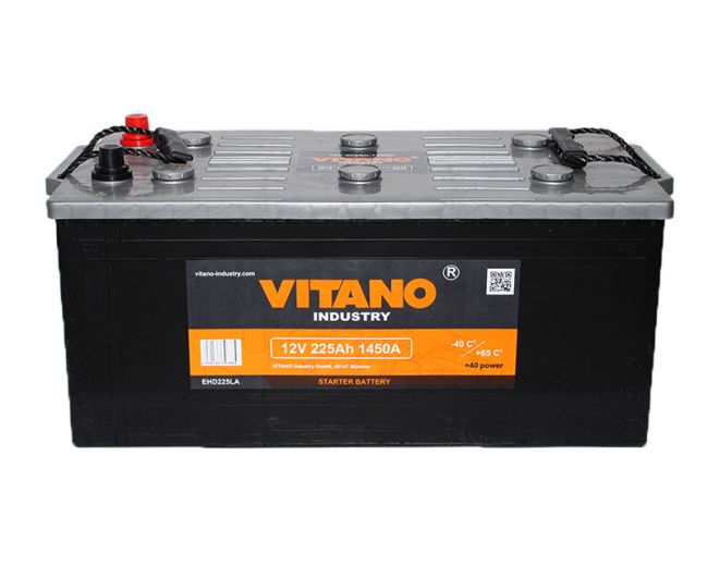 Vitano 225VIT Battery VITANO 12V 225AH 1450A(EN) L+ 225VIT