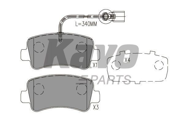 Buy Kavo parts BP-6629 at a low price in United Arab Emirates!
