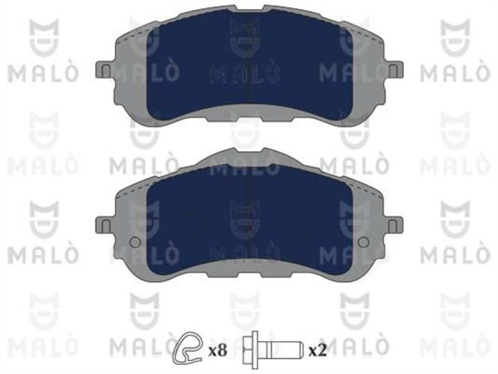 Malo 1051167 Brake Pad Set, disc brake 1051167