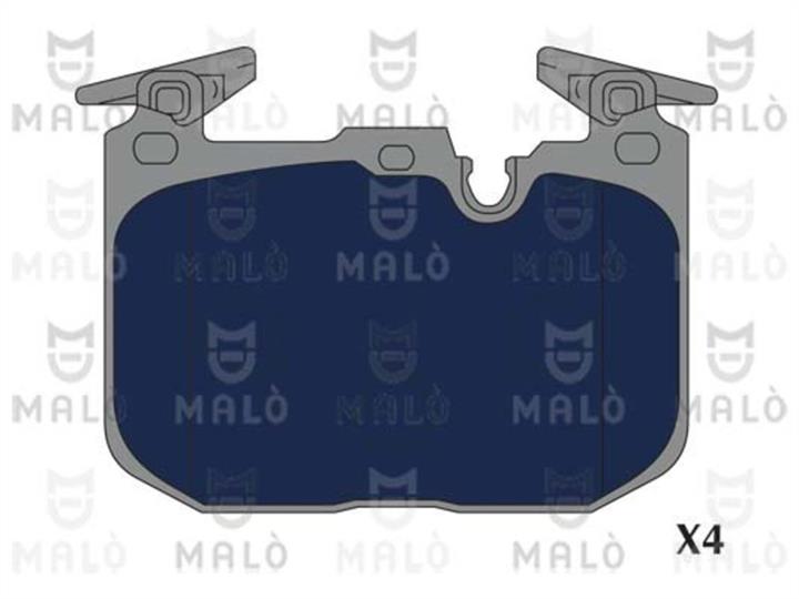 Malo 1051209 Brake Pad Set, disc brake 1051209
