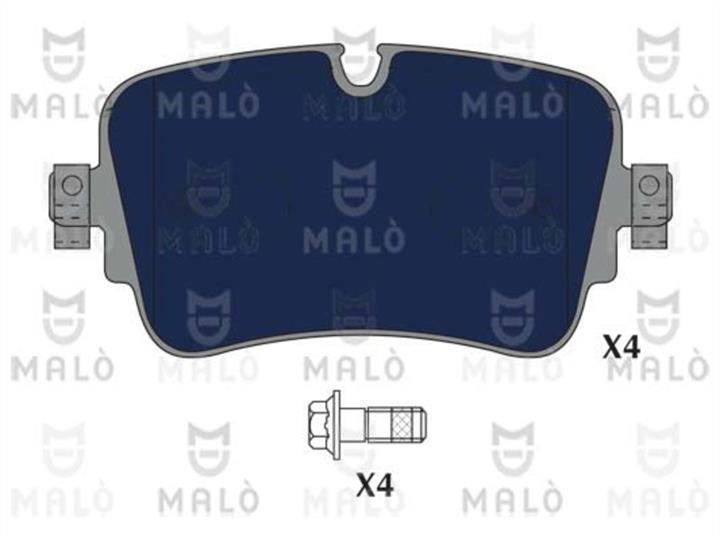 Malo 1051187 Brake Pad Set, disc brake 1051187