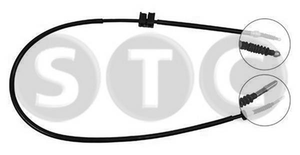 STC T480589 Parking brake cable left T480589
