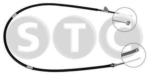 STC T483432 Parking brake cable, right T483432