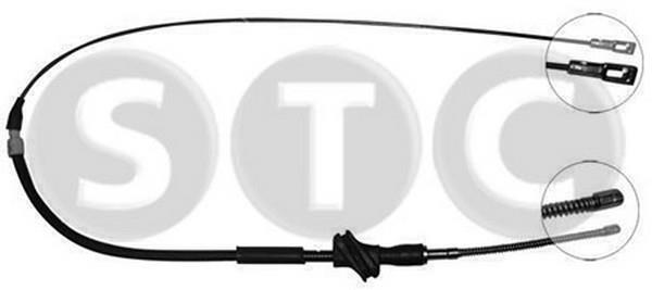 STC T480550 Parking brake cable, right T480550