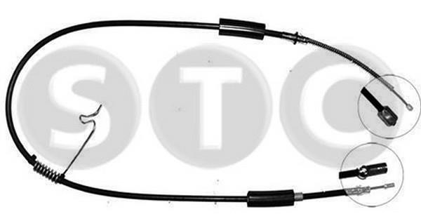 STC T480243 Parking brake cable left T480243