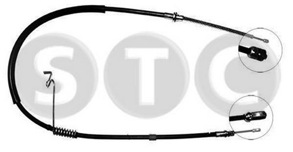 STC T480223 Parking brake cable, right T480223