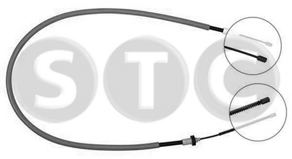 STC T483075 Parking brake cable, right T483075