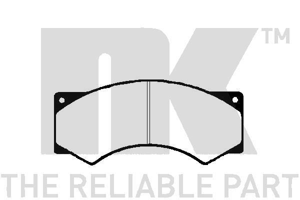 NK 229950 Brake Pad Set, disc brake 229950