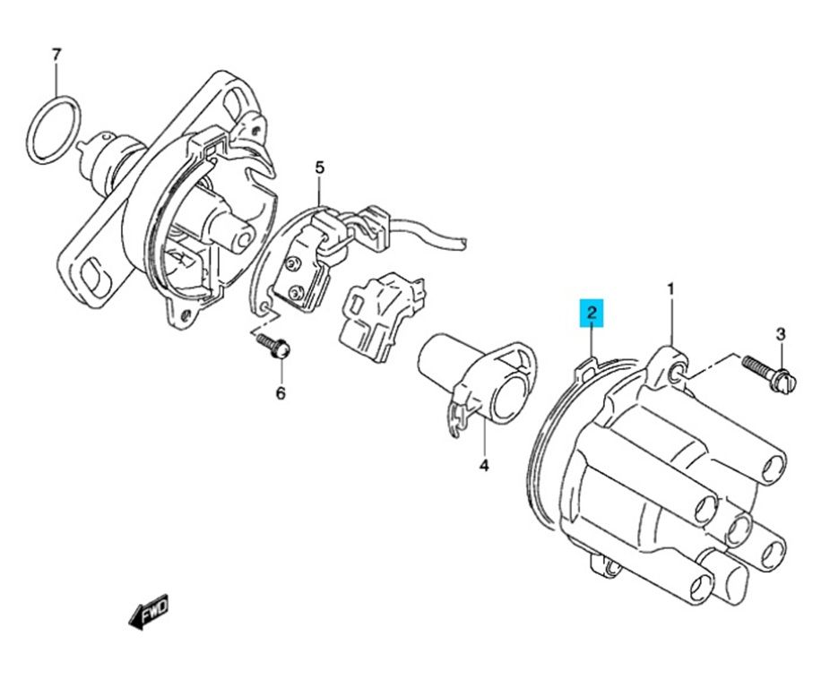 Buy Suzuki 33324-86510 at a low price in United Arab Emirates!
