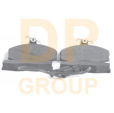 Dp group DP 721 Disc brake pad set DP721