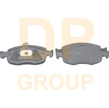 Dp group DP 710 Brake Pad Set, disc brake DP710