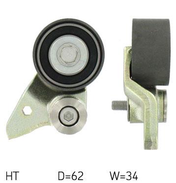 SKF VKM11204 Tensioner pulley, timing belt VKM11204