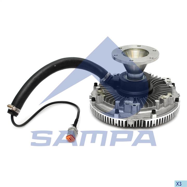 Sampa 041.412 Viscous coupling assembly 041412