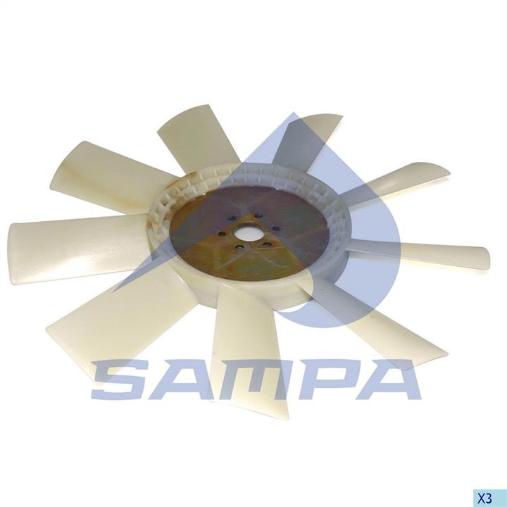 Sampa 200.178 Hub, engine cooling fan wheel 200178