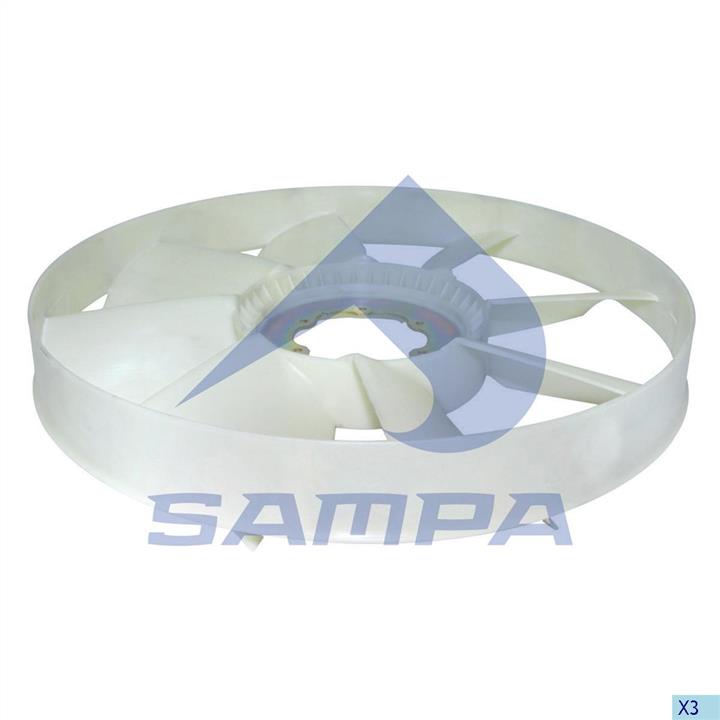 Sampa 200.179 Hub, engine cooling fan wheel 200179